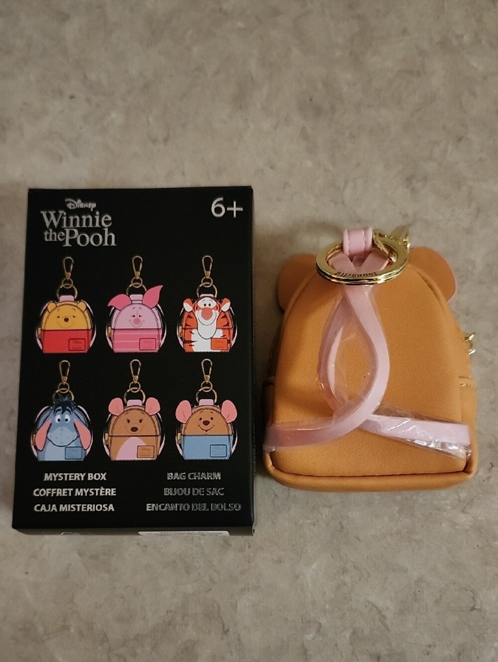 Loungefly Disney Kanga Mini Backpack Bag Charm - NWT Open box - Picture 2 of 2